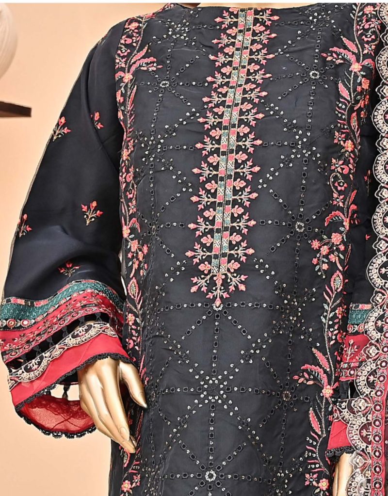 Chiffon Binsaeed size 40Available at Banarasi - Image 4