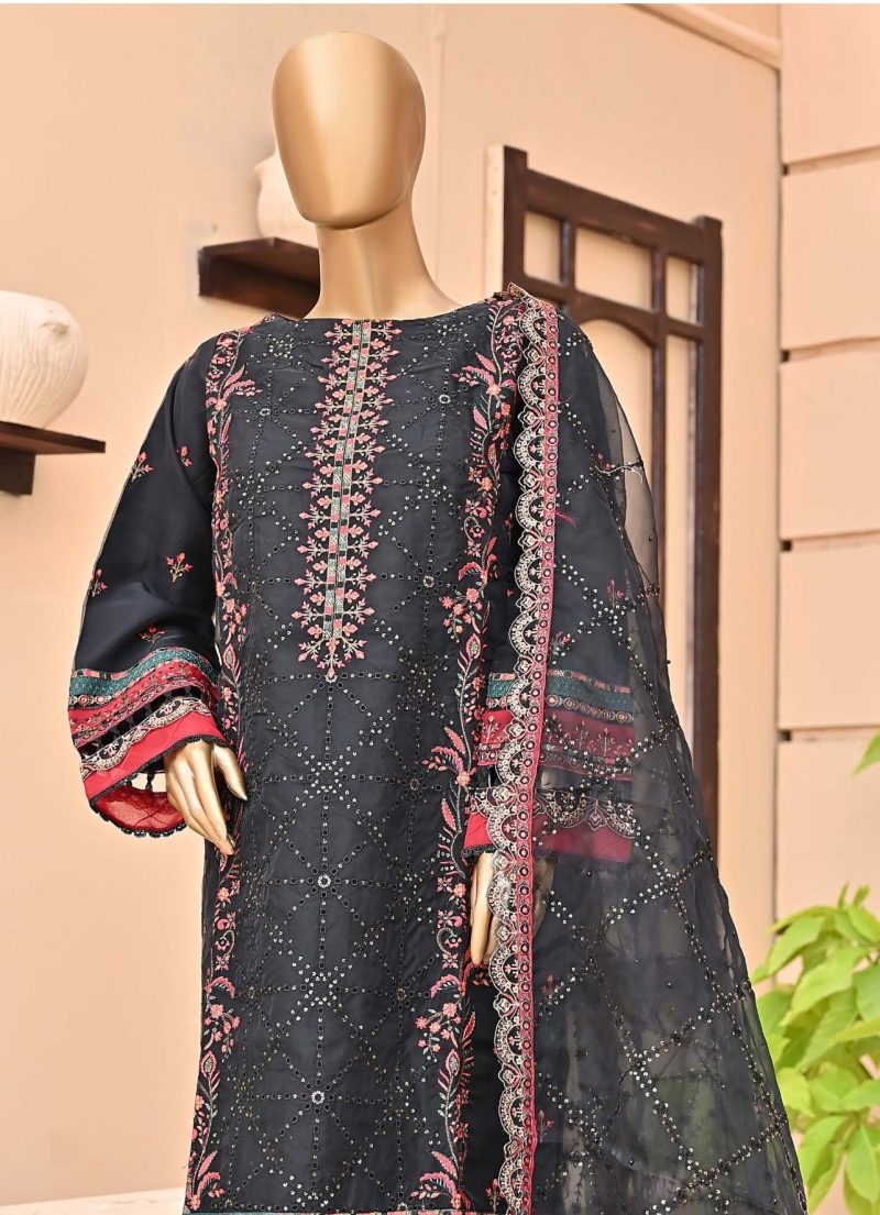 Chiffon Binsaeed size 40Available at Banarasi - Image 3