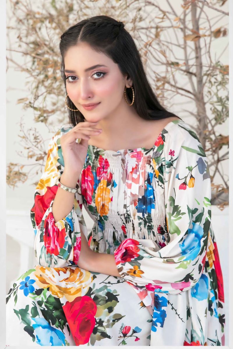 Tawakkal New 1 Pc Ready-to-Wear Digital Printed Staple Maxi Collection - Image 4
